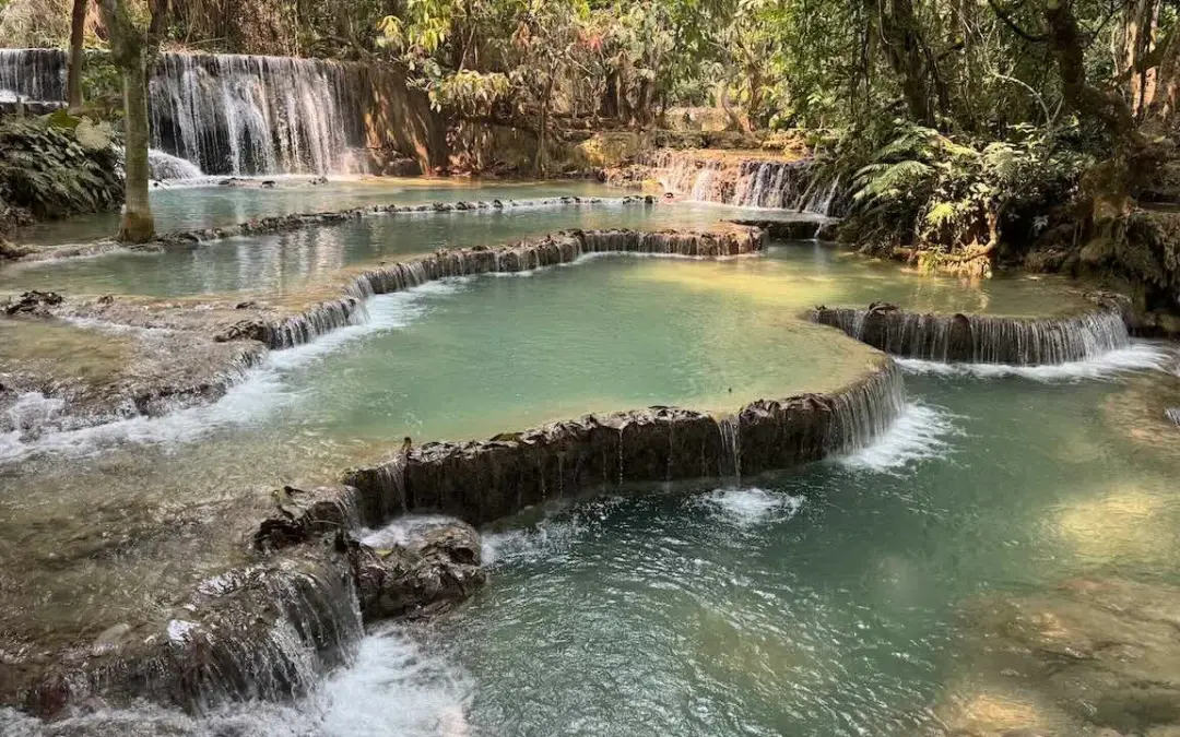 Kuang Si Wasserfälle
