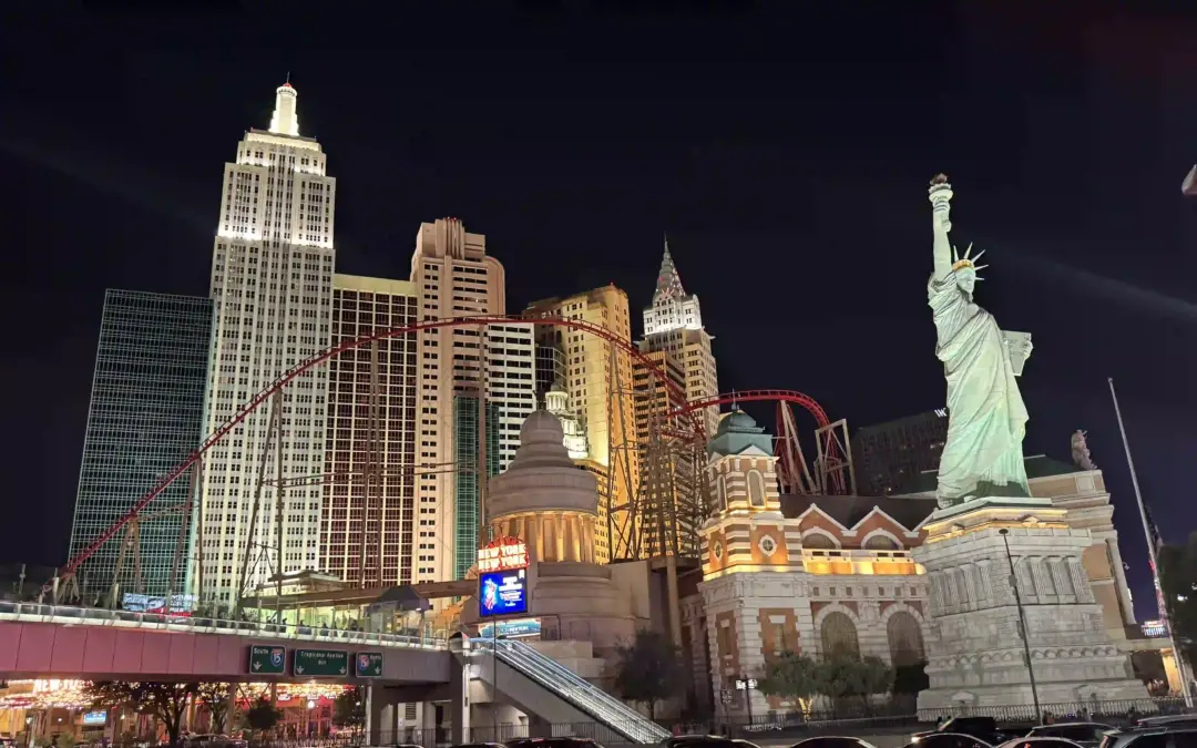 Unser Start und das heutige Ziel Las Vegas