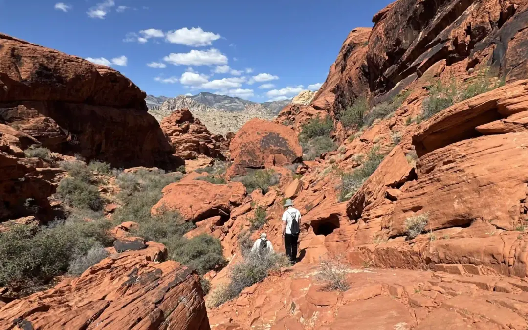 Red Rock Canyon, es gibt auch in der Nähe von Las Vegas coole Landschaft